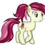 Roseluck with ponytail