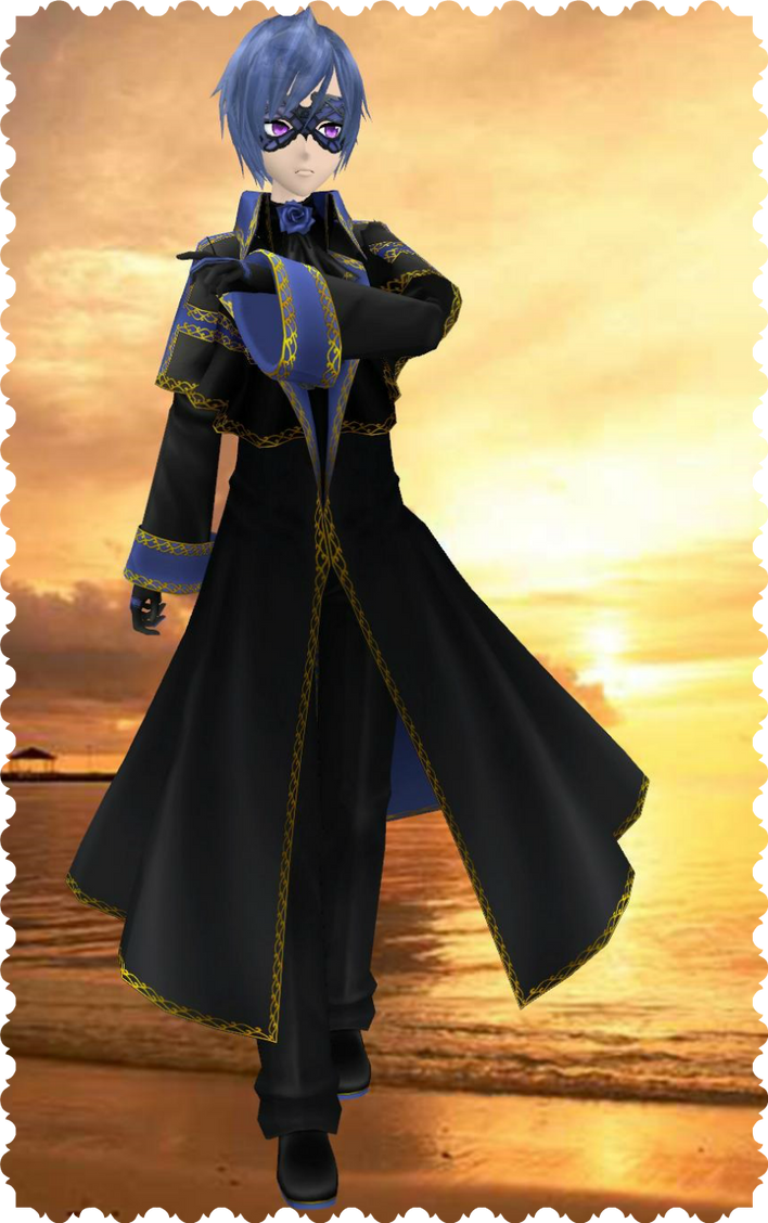 Mmd Kaito Rosa Blue DT by vanessa221292 on DeviantArt