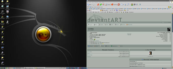 Desktop Browsing DeviantArt
