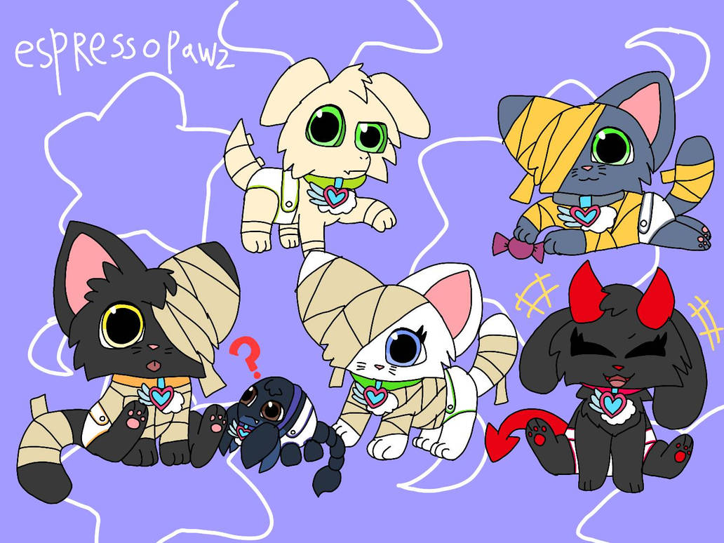 Haha baby halloween pets from adopt me go brr- by espressopawz on DeviantArt