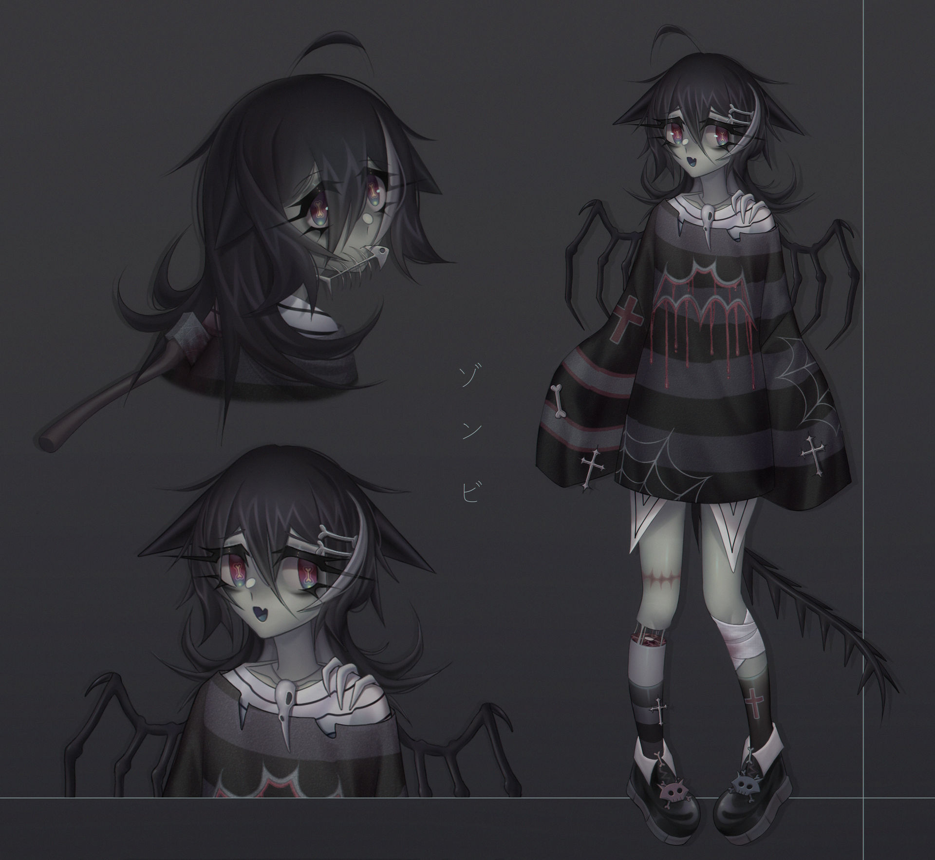 zombie_adoptable__open__by_caramel_trage