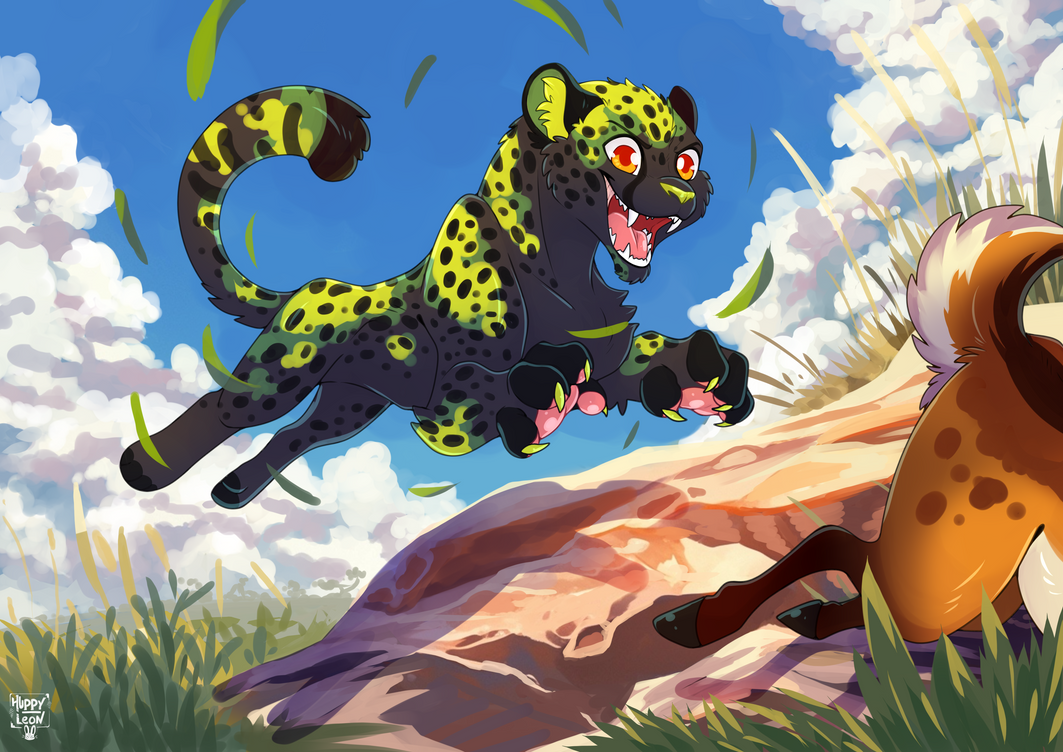 Cheetah Full Scene Sample by huppyleon on DeviantArt Cheetah Full Scene Sample by huppyleon on DeviantArt