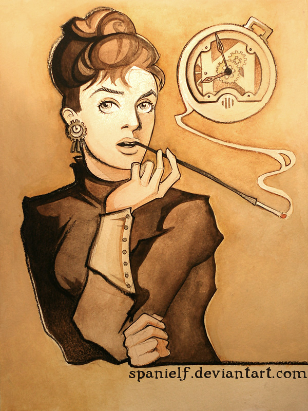 Steampunk Audrey Hepburn