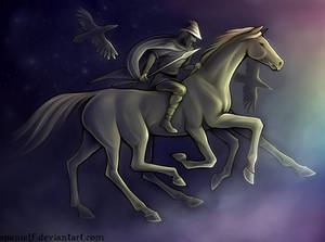 Odin on Sleipnir