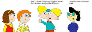 Arnold and Phoebe meet Arnold and Phoebe