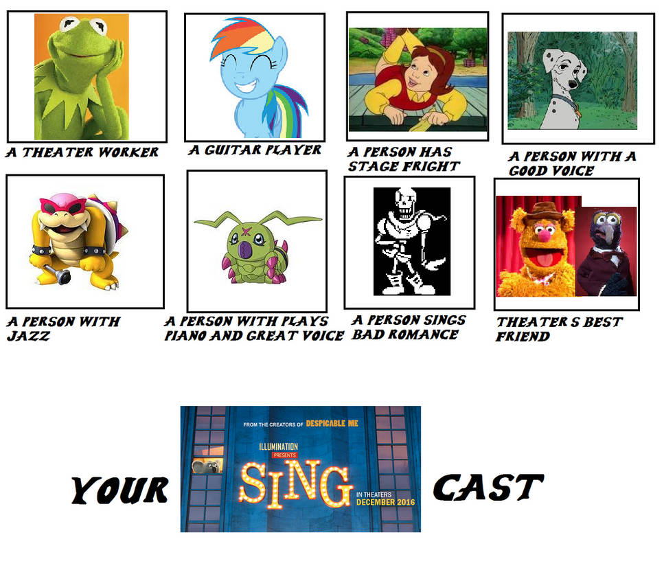 Songcast Meme Sing Cast Meme by hmcvirgo92 on DeviantArt