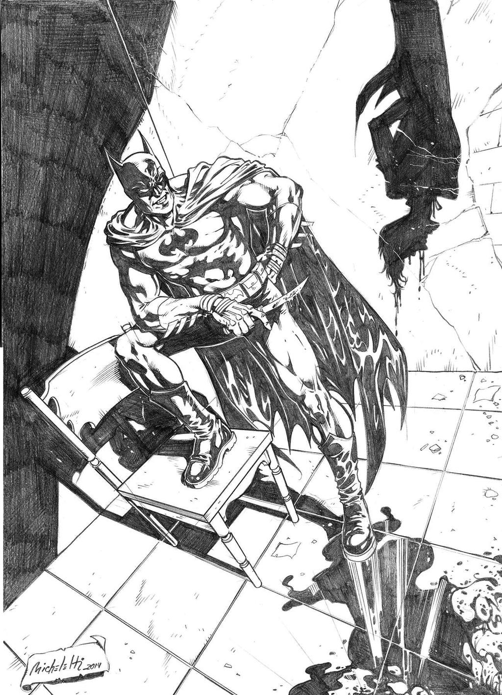 Batman Ripped Cartoon Batman- joker rip by ReneMicheletti on DeviantArt