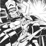 Silver Surfer and Galactus