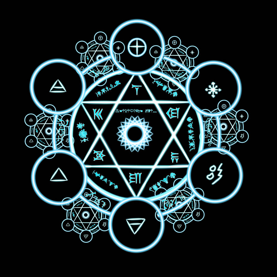 Magic Circle Concept (Elemental) by CielsDivineComedy on DeviantArt