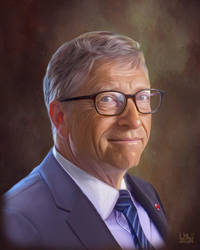 Bill Gates by SoulOfDavid
