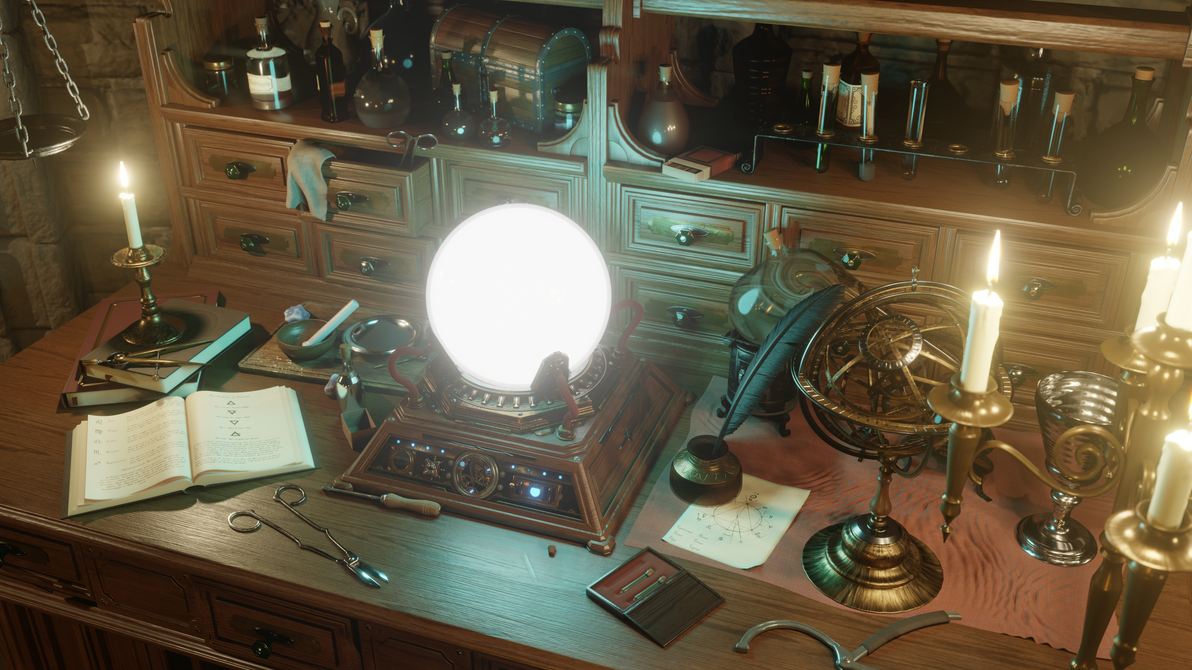 Alchemy Workbench by JuunJuubei on DeviantArt