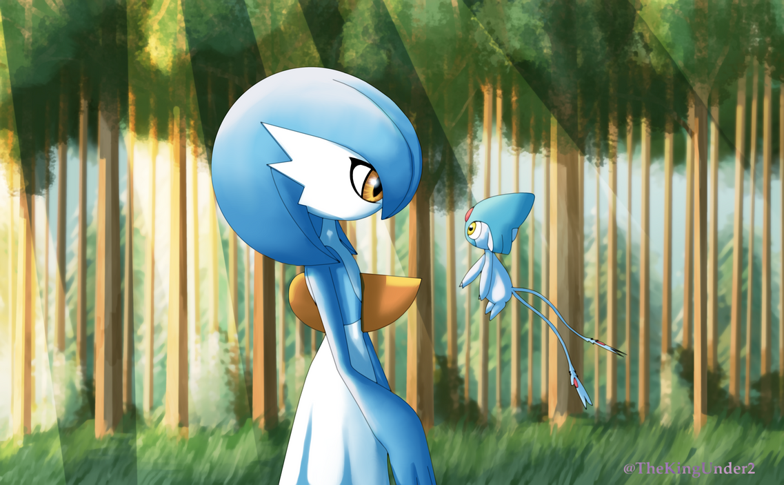 Meeting Azelf by TheKingUnder1 on DeviantArt