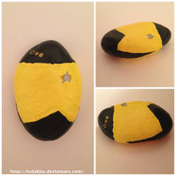 Data Hand-Painted Rock