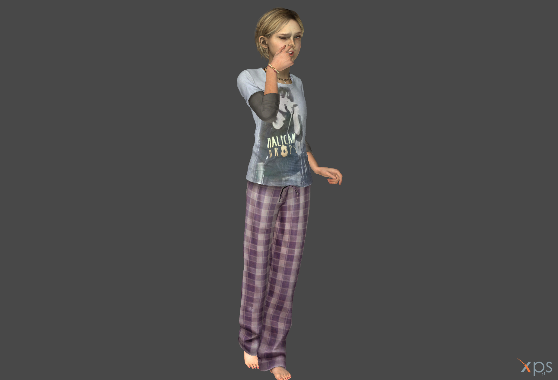 Render - Last of Us : Sarah. by KelluArts on DeviantArt