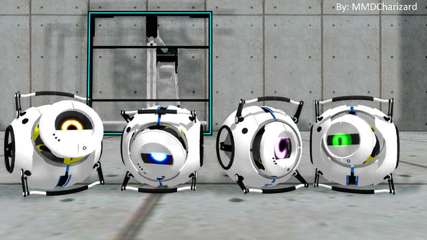 MMD WIP - Portal 2 Models