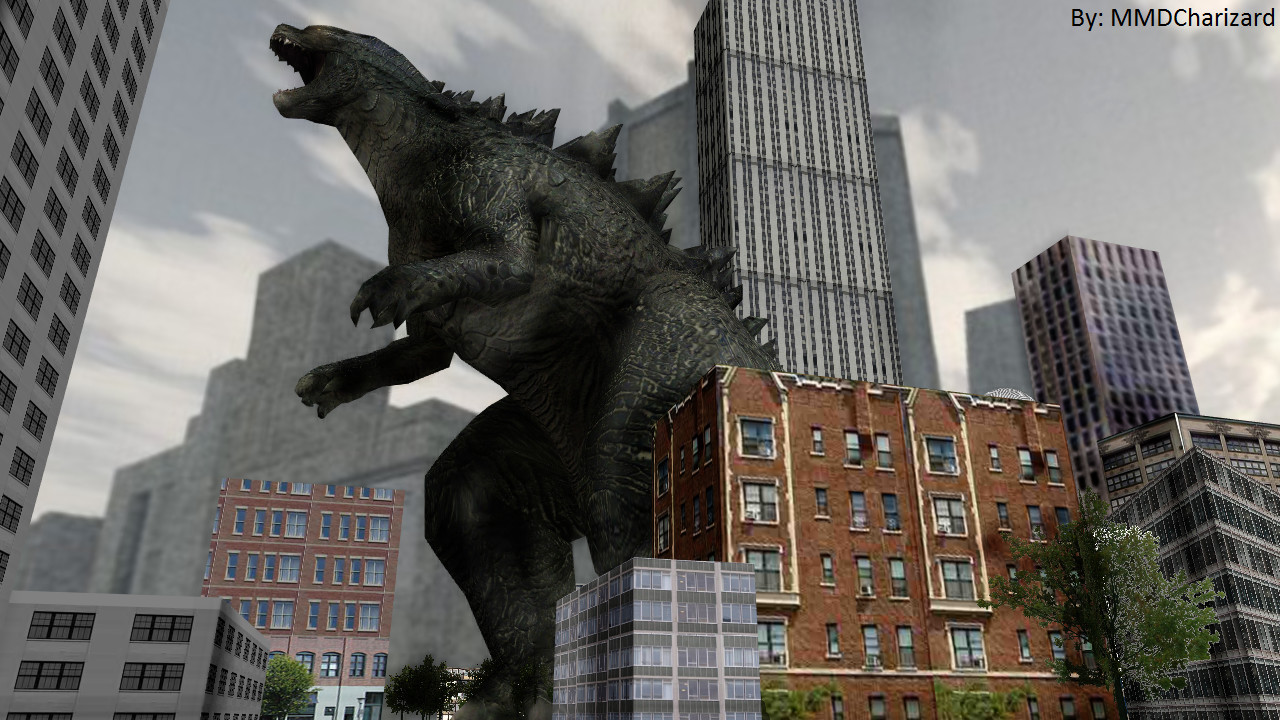 MMD Godzilla Newcomer - Godzilla 2014 ver 3.5 +DL+ by MMDCharizard on ...