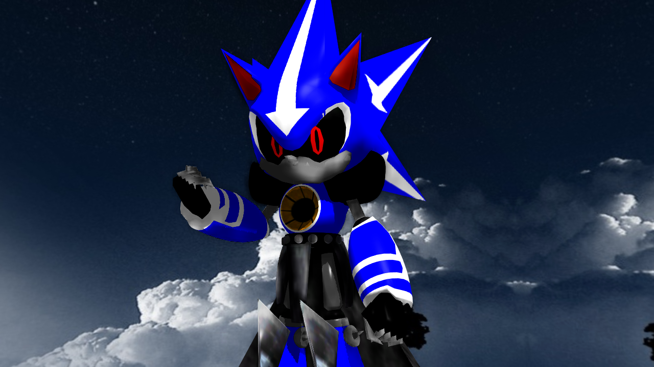 Neo Metal Sonic Render by bandicootbrawl96 on DeviantArt