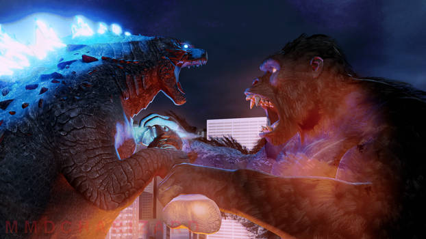 MMD - Godzilla and Kong (Warzone) +DL+ +BLEND/FBX+