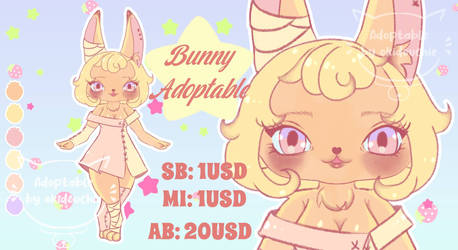 [Close] Auction bunny adoptable #014