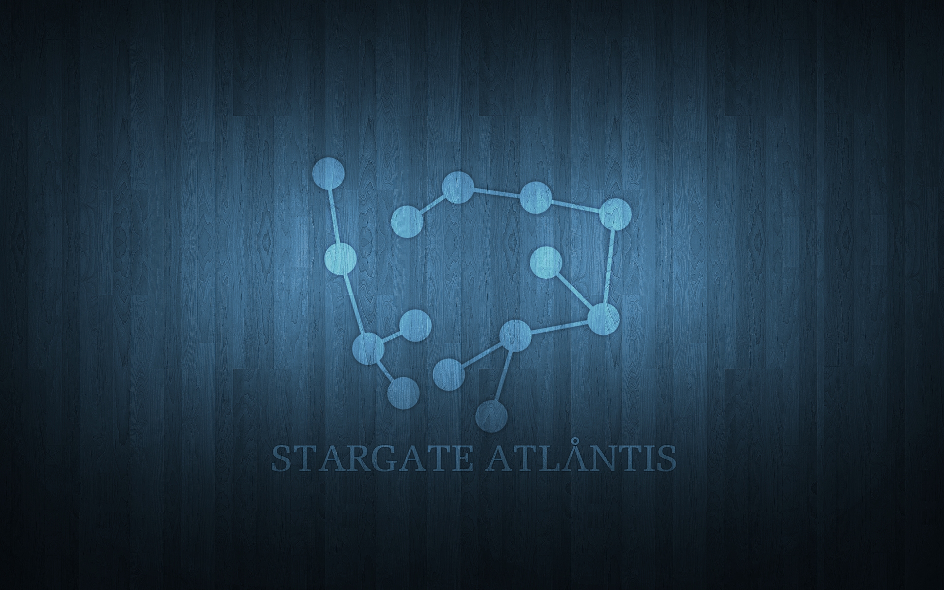 Stargate Atlantis Wooden Wallpaper