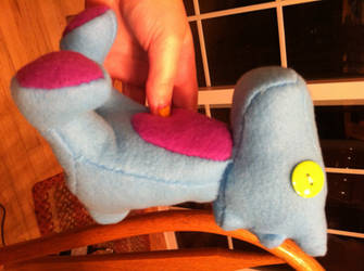 Homestuck Scalemate Plush (front view)