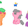 Baby Pony Adoptables Set 1- OPEN