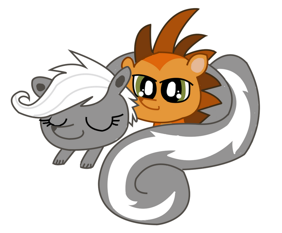 Russell x Pepper by LittleSnowyOwl
