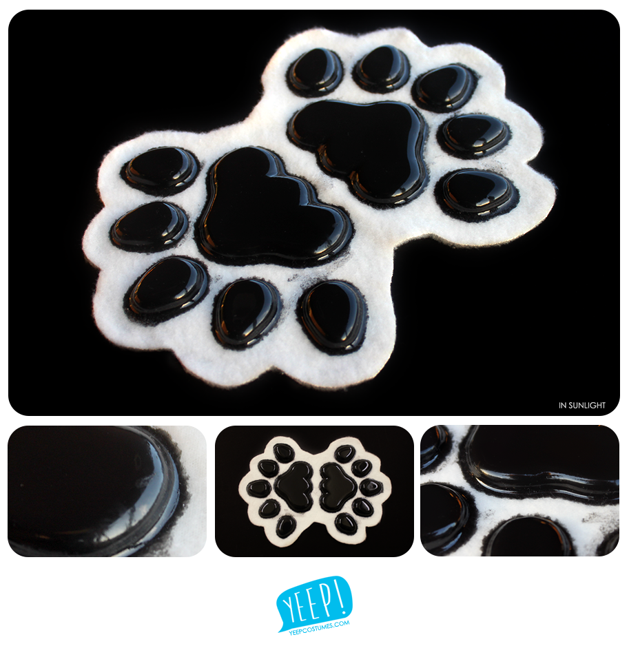 SOLD: Faulty silicone handpads (black)