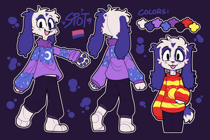 A Silly Character Reference of Spot - Dalue_Art