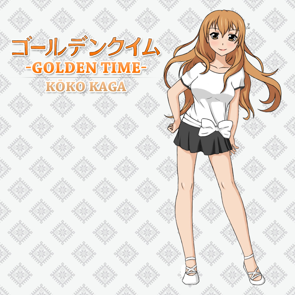 Golden Time - Kouko Kaga / Wallpaper] by Occitan21 on DeviantArt