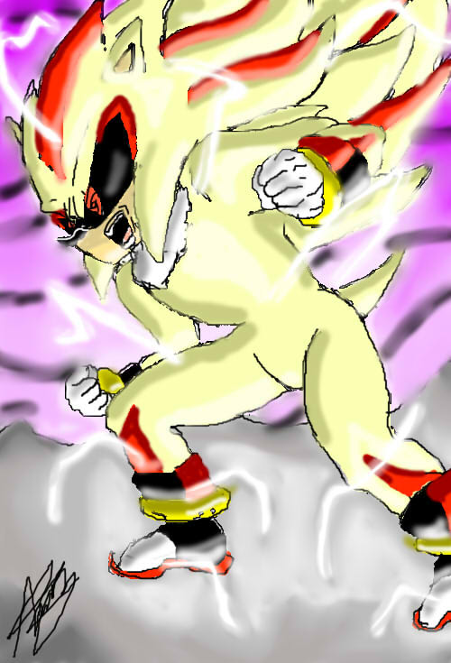 Hyper sonic by Black-X12 on DeviantArt