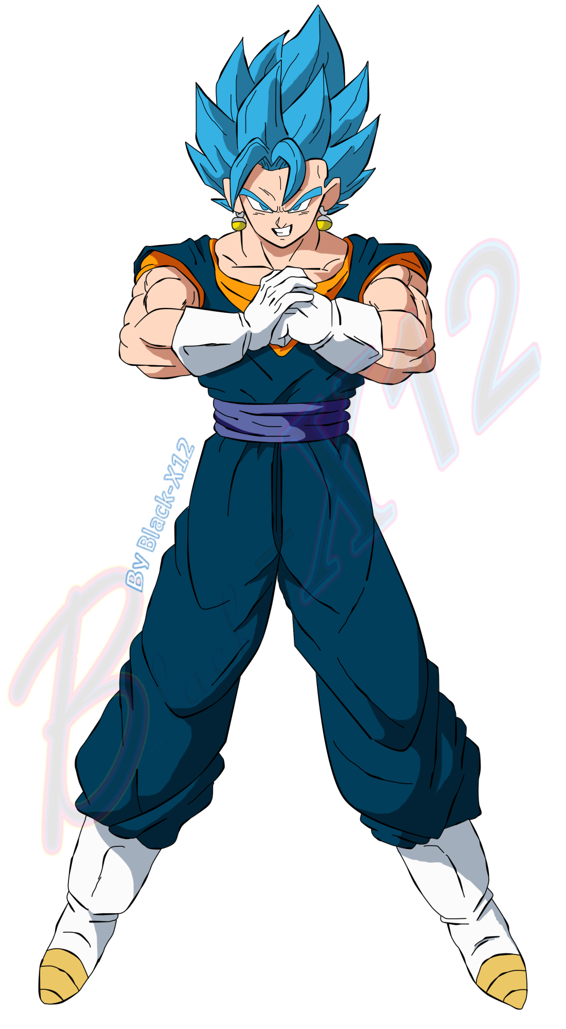 Vegeta SSBE (FighterZ style) by Black-X12 on DeviantArt