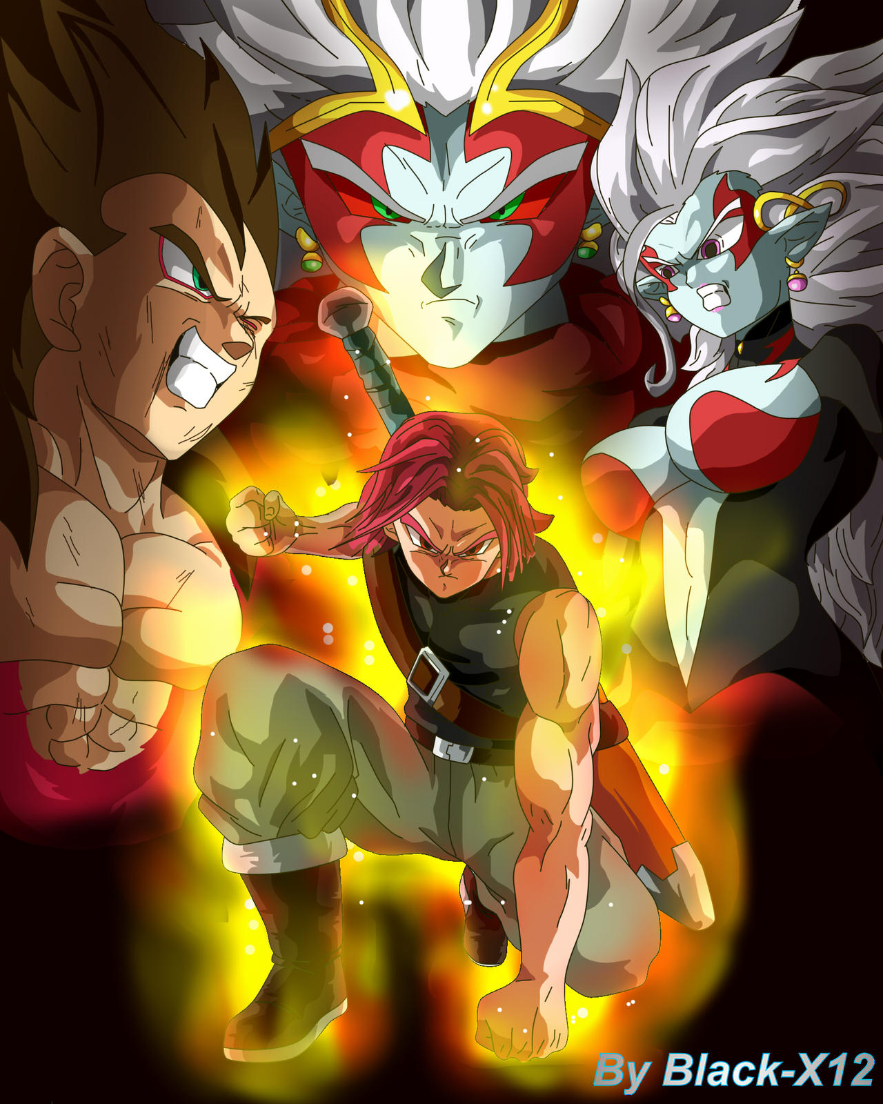 SSG trunks Appears by Black-X12 on DeviantArt