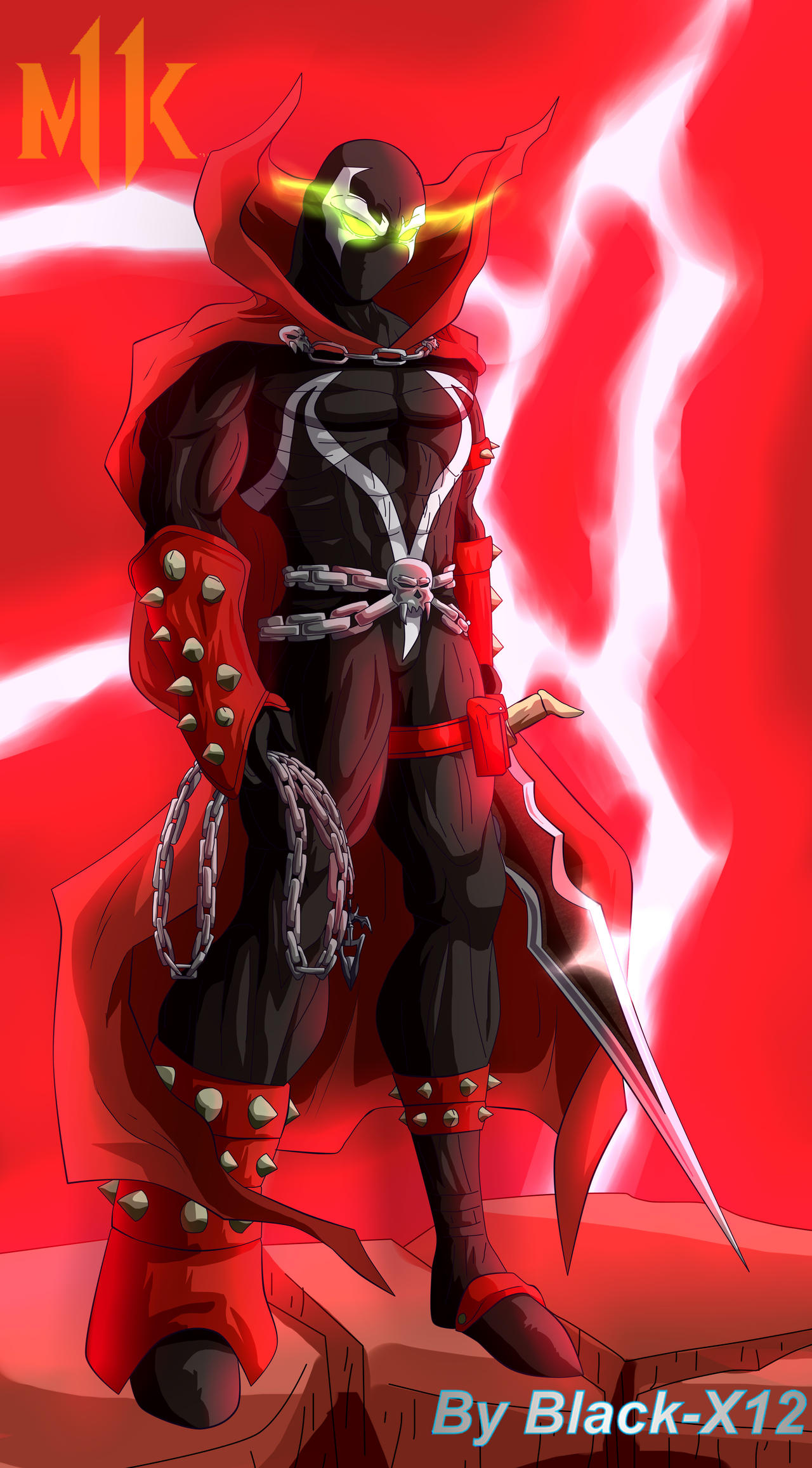Spawn (Al Simmons)(MK11) by Black-X12 on DeviantArt
