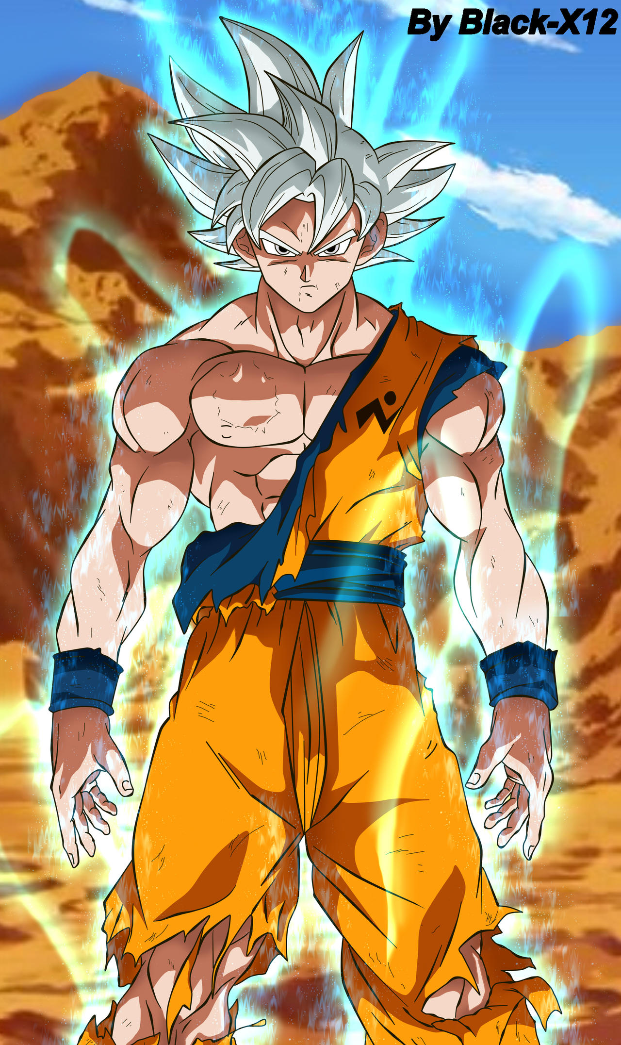UI goku(Moro saga)(shintani style) by BlackX12 on DeviantArt