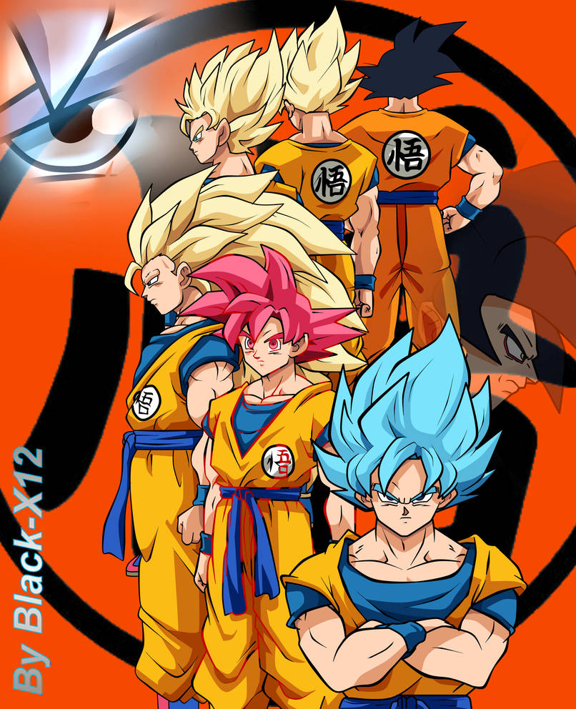 Shintani SON GOKU (Shintani style) by Black-X12 on DeviantArt