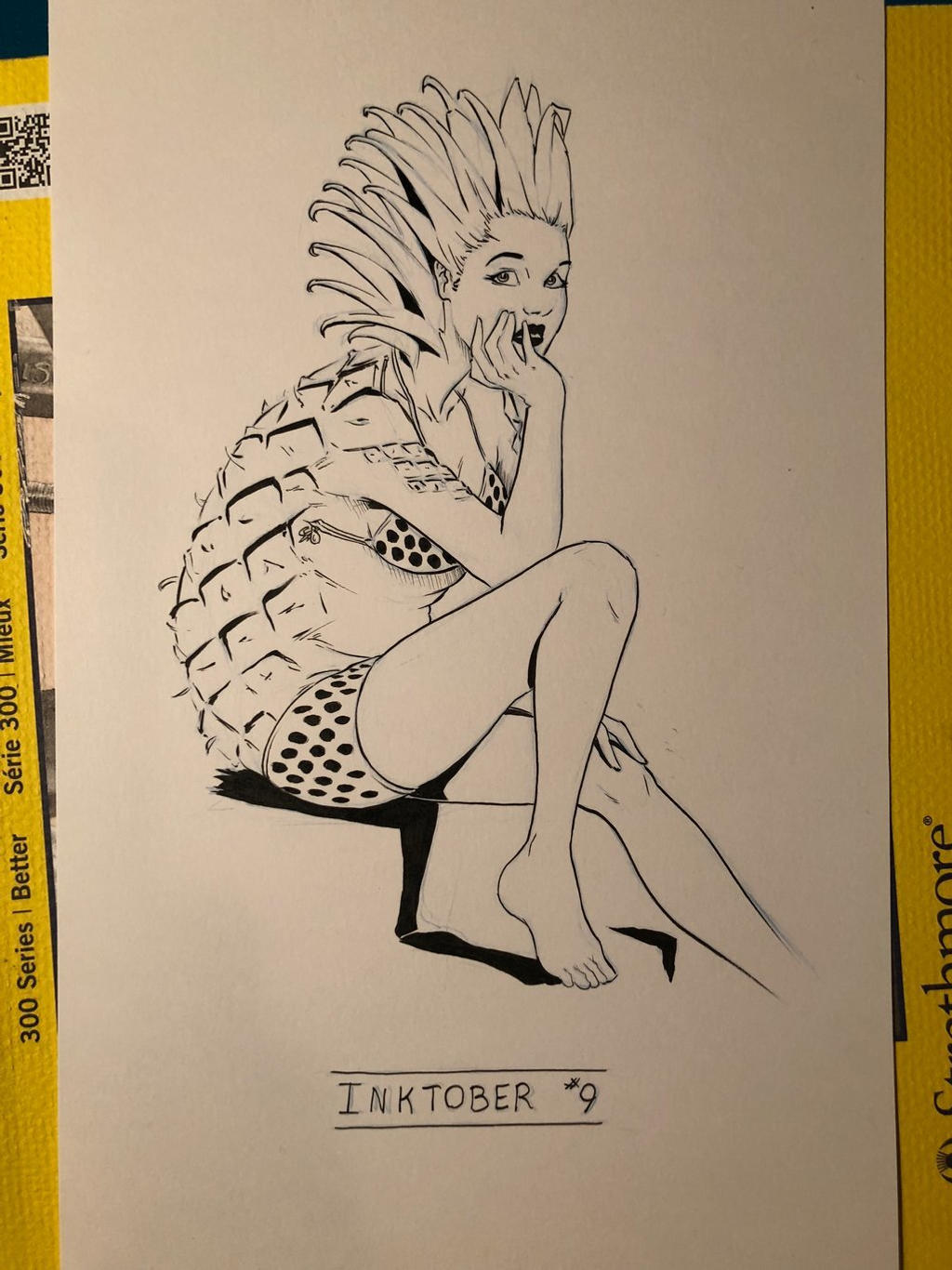 Inktober 2017 Day 9 by DanielHooker