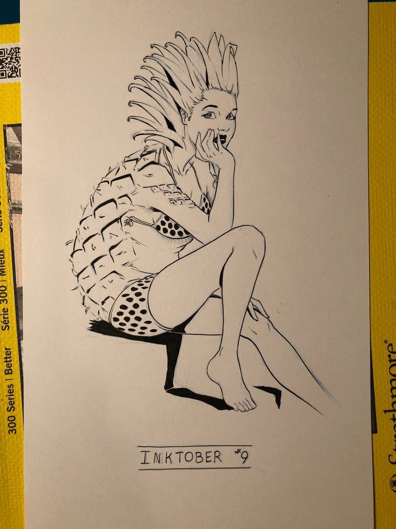 Inktober 2017 Day 9 by DanielHooker