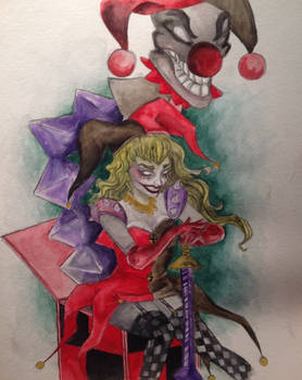 Shaco Genderbender Aquarelle