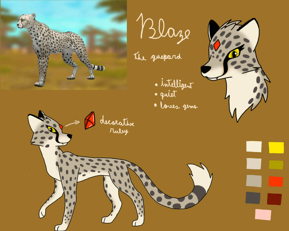Blaze the guepard (WildCraft) by BunnyEnergy on DeviantArt