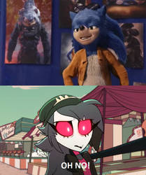 Octavia's Reaction To Ugly Sonic
