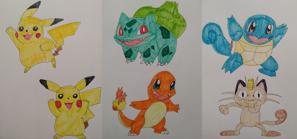 Pokemon How To Draw Results (1/7) by BlackWolfStar15 on DeviantArt