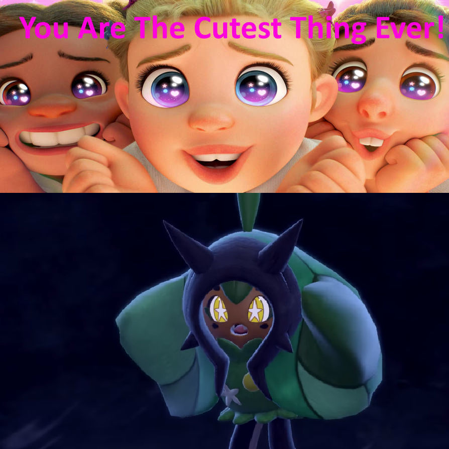 Stacy and Friends Find Ogerpon Cute by BlackWolfStar15 on DeviantArt