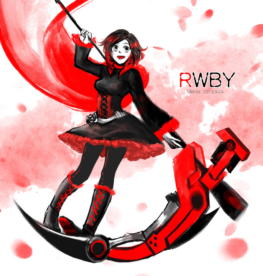 RWBY Ruby Rose by Merozart on DeviantArt.