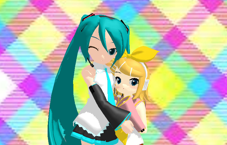 Mmd Chibi Rin MMD Rin X Miku chibis by AugustTheHedgehog on DeviantArt