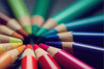 Rainbow pencils by farashenka