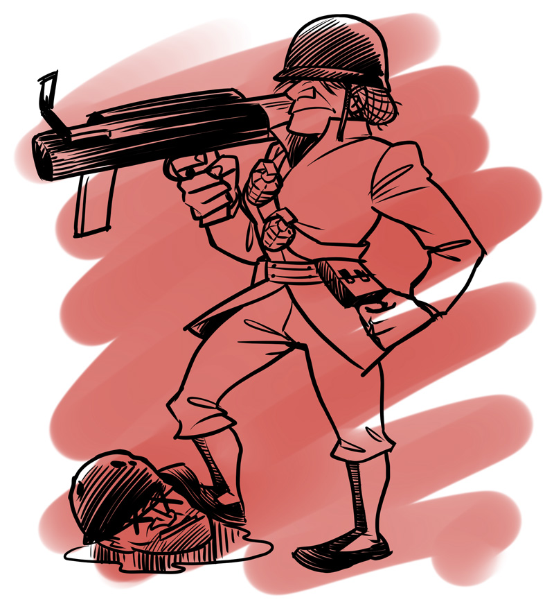 TF2 Genderswap: Soldier