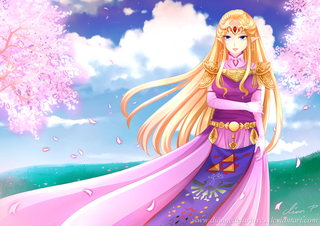 Commission: Princess Zelda by DianneDejarjayes Commission: Princess Zelda by DianneDejarjayes