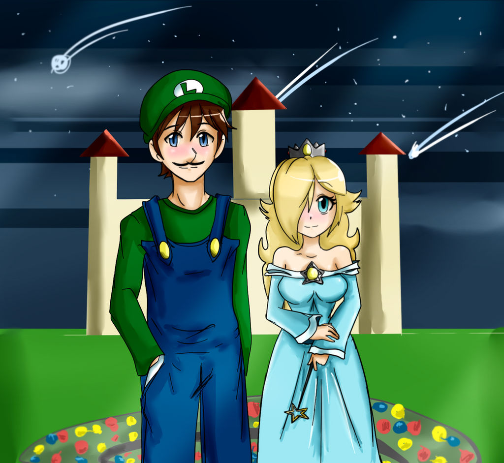 Luigi and Rosalina - star festival pic