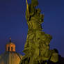 Statue on Charles Bridge